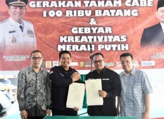 BRK Syariah Tandatangani MoU Layanan Perbankan Bersama PT Riau Pangan Bertuah