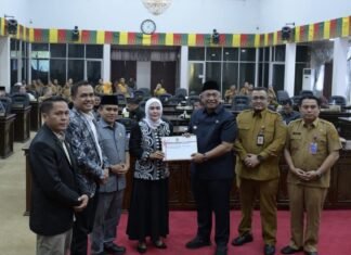 Sampaikan LKPj 2025, Bupati Anton Apresiasi Sinergi DPRD dan Elemen Masyarakat, Realisasi APBD Rohul Capai 92,20 Persen