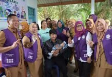 Bupati Kasmarni Tinjau Posyandu Kelapa Hijau 2