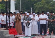 Ketua DPRD Inhil Iwan Taruna Hadiri Salat Istisqa Bersama Pemkab, Ajak Masyarakat Perkuat Doa dan Cegah Karhutla