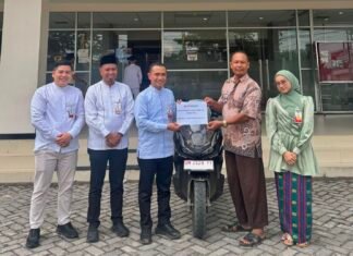 Bedelau Langsung BRK Syariah, Siswanto Bawa Pulang Honda ADV 160