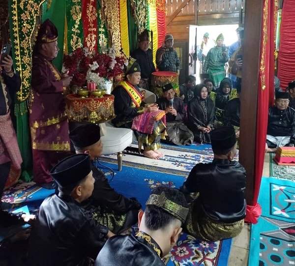 Prosesi Penabalan Batin Senapelan Dato Yusra Bin Nazlan Nontel Bin Nontel