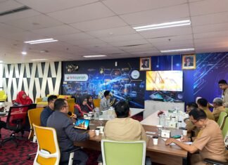 BRK Syariah dan Pemkab Kampar Bahas Integrasi QRIS Realtime Spliting Pajak Daerah