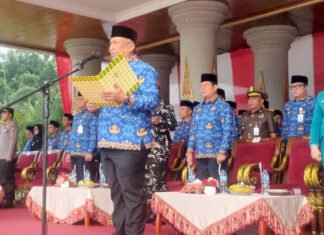 Hari Kesaktian Pancasila, Bupati Rohul Ajak ASN Perkokoh Persatuan dan Kebersamaan